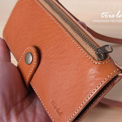 【ご予約受付開始】iphone12/12pro/13/13pro/14/15　スマホショルダポシェット NEW! 6枚目の画像