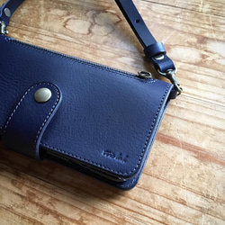 【ご予約受付開始】iphone12/12pro/13/13pro/14/15　スマホショルダポシェット NEW! 8枚目の画像