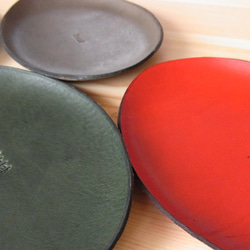 レザートレイ　イタリアレザー 3枚目の画像