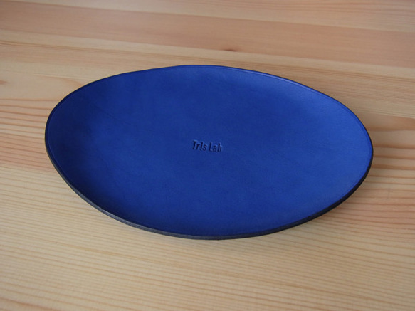 レザートレイ　イタリアレザー 4枚目の画像