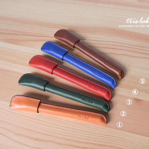 BERLUTI イタリア製 手書き風レザーペンケース