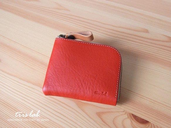 ちいさなお財布 （新色 りんご）イタリアレザー その他ミニ財布