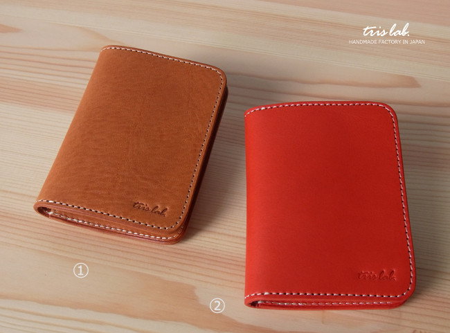 ハロー　パスケース　〈窓つき〉イタリアレザー　カードケース