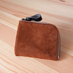 復刻　ちいさなお財布（限定革）KUDU イギリスレザー 1枚目の画像