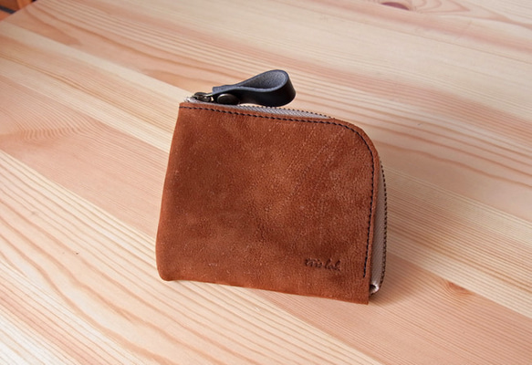 復刻　ちいさなお財布（限定革）KUDU イギリスレザー 1枚目の画像