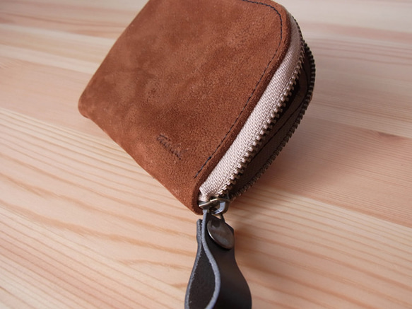 復刻　ちいさなお財布（限定革）KUDU イギリスレザー 2枚目の画像