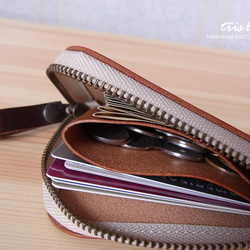 復刻　ちいさなお財布（限定革）KUDU イギリスレザー 5枚目の画像