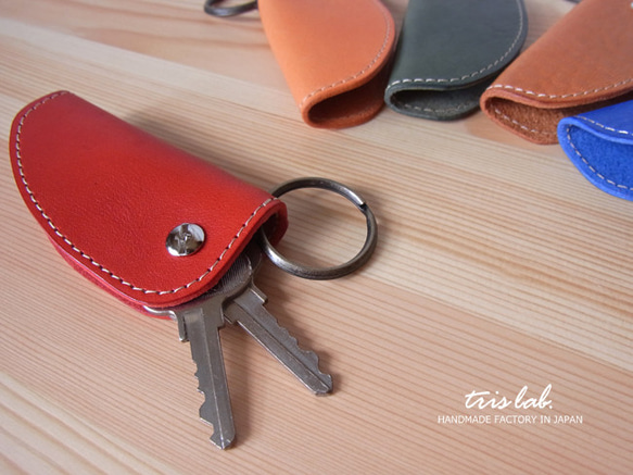 キーケース　うすいよNEW! イタリアヌメ レザー 3枚目の画像