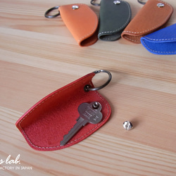 キーケース　うすいよNEW! イタリアヌメ レザー 4枚目の画像