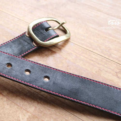 ベルト ブライドルレザー （RDステッチ）イングランドレザー その他 