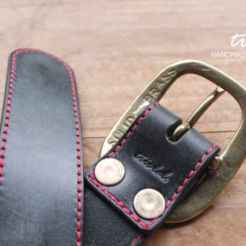 ベルト ブライドルレザー （RDステッチ）イングランドレザー その他 