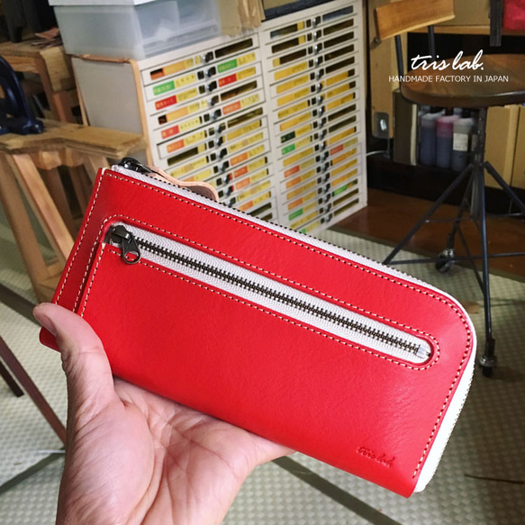 Amazon.co.jp: 財布 りんご柄 長財布 レザー ながざいふ 小銭