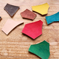 レザートレイ　”ふつうのサイズ”　【手染め仕様】 3枚目の画像