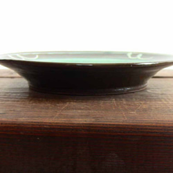 イッチンの丸皿（緑） 4枚目の画像