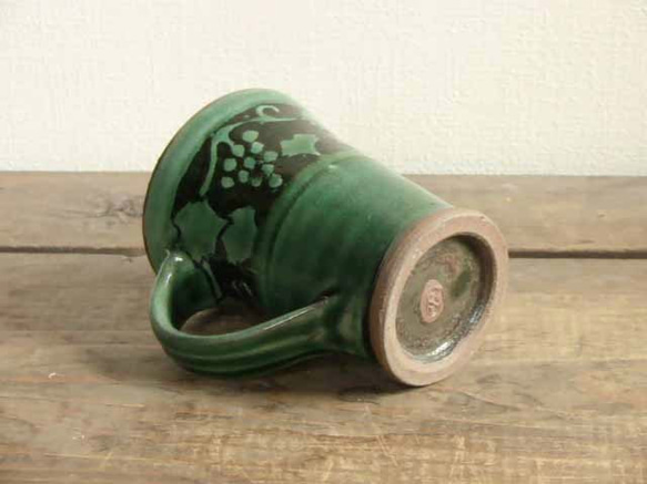 ブドウのマグカップ（緑） 5枚目の画像