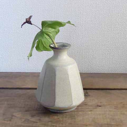 面取り一輪挿し（蘭越）/single flower vase 1枚目の画像