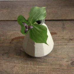 面取り一輪挿し（蘭越）/single flower vase 4枚目の画像