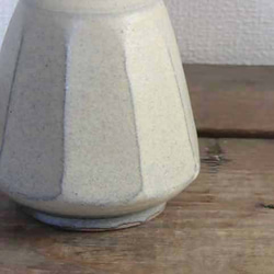 面取り一輪挿し（蘭越）/single flower vase 3枚目の画像