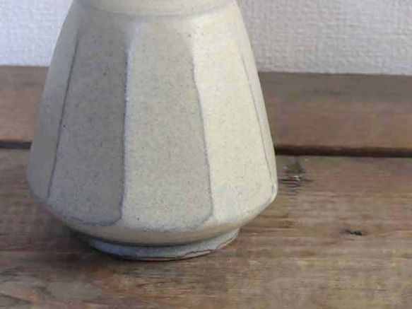 面取り一輪挿し（蘭越）/single flower vase 3枚目の画像