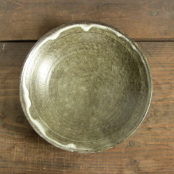 プレーン皿（淡黄わら灰） 1枚目の画像
