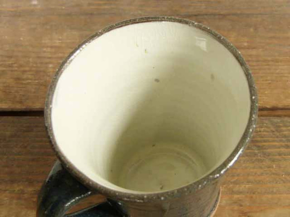 アンティークブルーのマグカップ 5枚目の画像