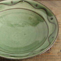 イッチン流文皿（緑） 3枚目の画像