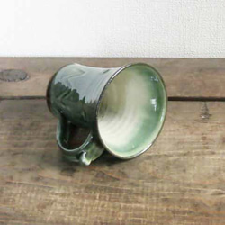 リベットのマグカップ（織部） 3枚目の画像