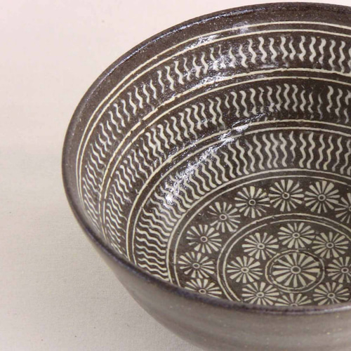 三島手茶碗 御本三島茶碗（暦手） 出品：壽泉堂 美術 日本からの注文で朝鮮