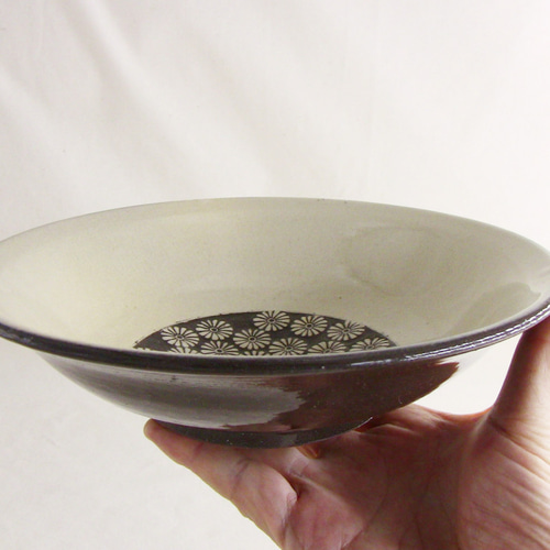 申相浩作　三島手花入 Hi All I wonder if this shallow dish is Japanese I purchased
