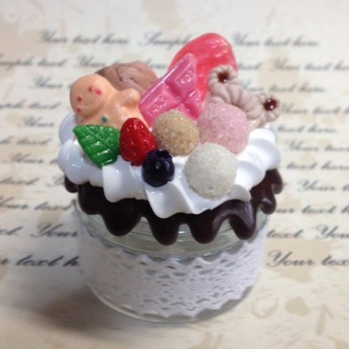 ハンドメイド スイーツデコ工房 MY mama レジン 封入パーツ スイーツデコ 材料 フェイク チョコ
