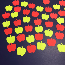 P クラフトパンチ　型抜きパンチ　リンゴ　りんご　Apple 300枚 3枚目の画像