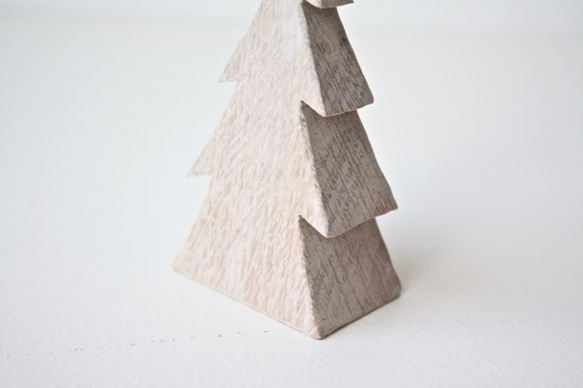 小さな木のクリスマスツリー＊ホワイトオーク＊Mサイズ 5枚目の画像