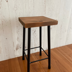 アイアン スツール  椅子　サイドテーブル　チェア 5枚目の画像