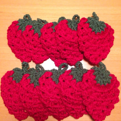 いちご☆アクリルたわし 10枚セット その他キッチン小物 もも 通販