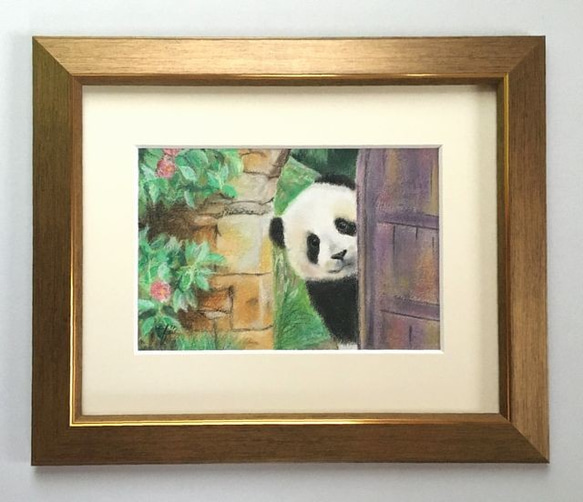 湿原の5月　パステル画 ようこそ（パステル画 原画） 絵画 にゃんずら 通販 11965298｜Creema