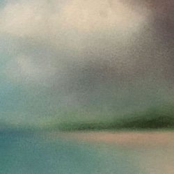 いつか見た海と空３（パステル画　原画） 3枚目の画像