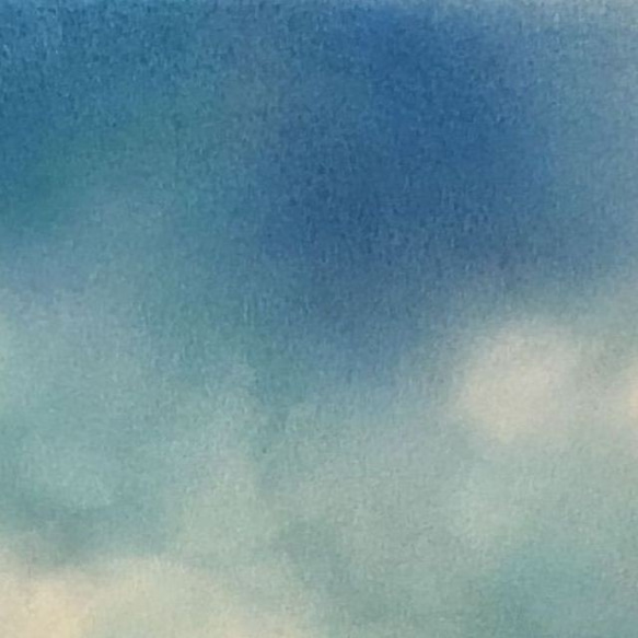 いつか見た海と空３（パステル画　原画） 6枚目の画像