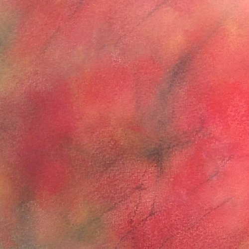 真っ赤な秋（パステル画 原画）4号 絵画 にゃんずら 通販 7717789