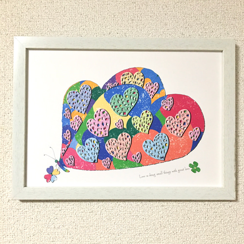✴️【原画】『キノコ谷で読書』（動物画 リス 植物 森林 きのこ