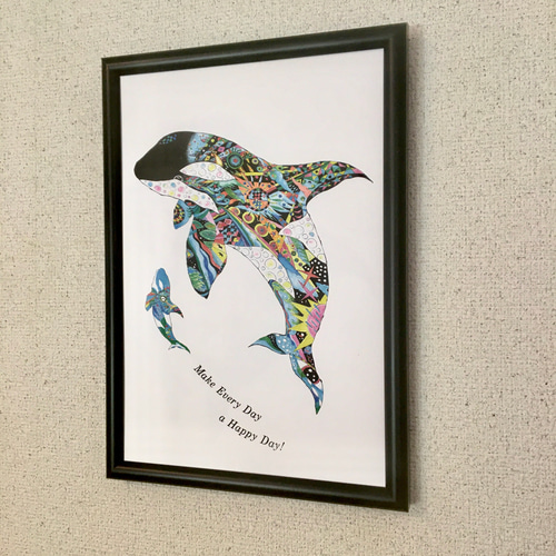 小さな絵_「インド象」