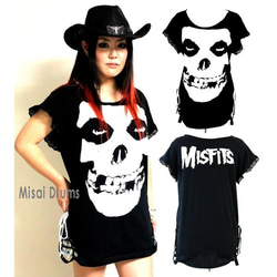 Misfits / ミスフィッツ★激カワイイ♪レーシーパンクドレスorチュニック★オーダーメイド 2枚目の画像