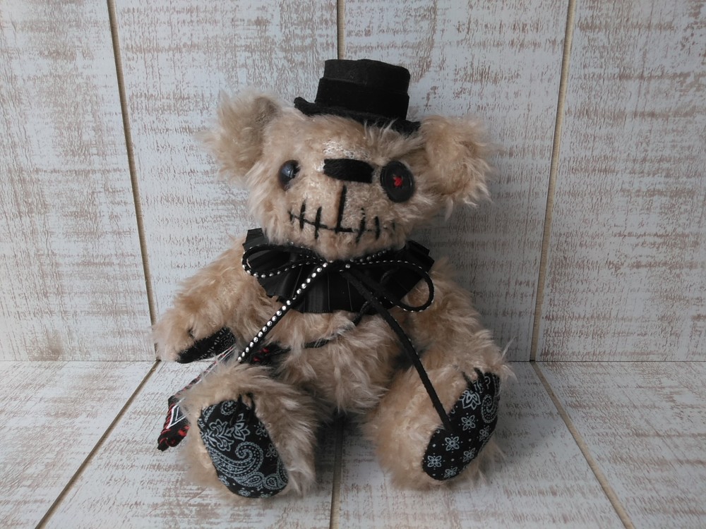 ホラー】Dark World(18cmテディベア) ぬいぐるみ mokobear 通販