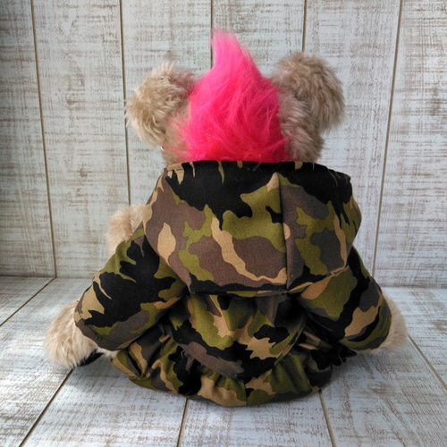 迷彩柄テディベア 楽天市場】テディベア ミリタリー仕様 約25cm 軍隊 迷彩柄