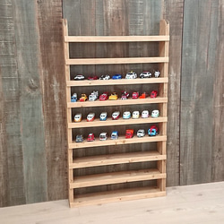 大容量＊100台以上収納！プラレール収納棚/トミカ収納棚/おもちゃ棚