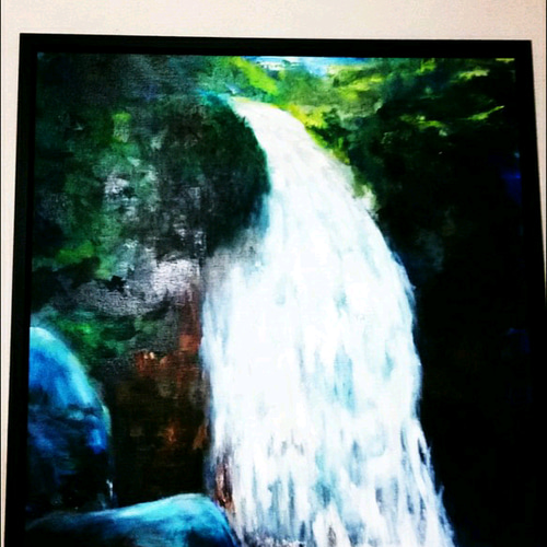 油彩 乗政大滝 油彩 乗政大滝