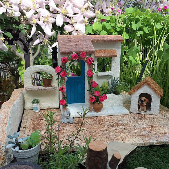 モルタルのミニチュアガーデン vol.10 その他インテリア雑貨 yumi