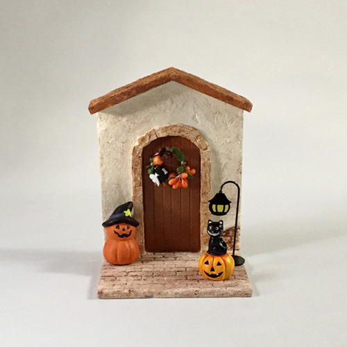 専用　オーダー　ハロウィンモルタル雑貨 モルタルのミニチュアハウス【ハロウィン】vol.07 その他