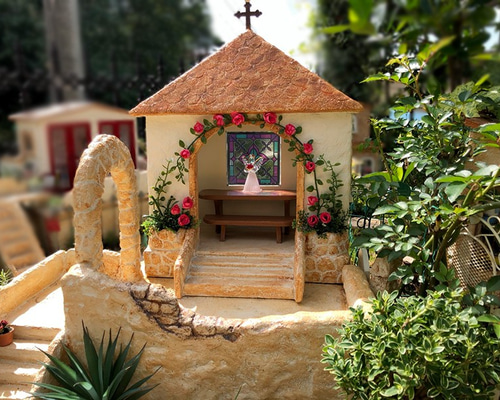 ミニチュアハウス【教会】 その他インテリア雑貨 yumi-enzaki 通販