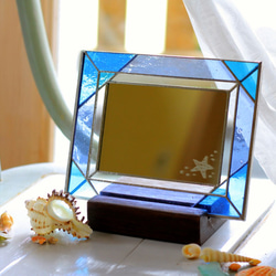 ステンドグラス フォトフレーム 写真立て 3つセット おしゃれ 海外風