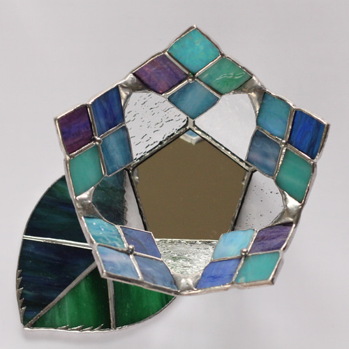 ⭐Creema限定⭐山紫陽花のキャンドルホルダーとアロマキャンドルの